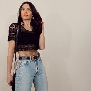 Isabel Marant lace crop top